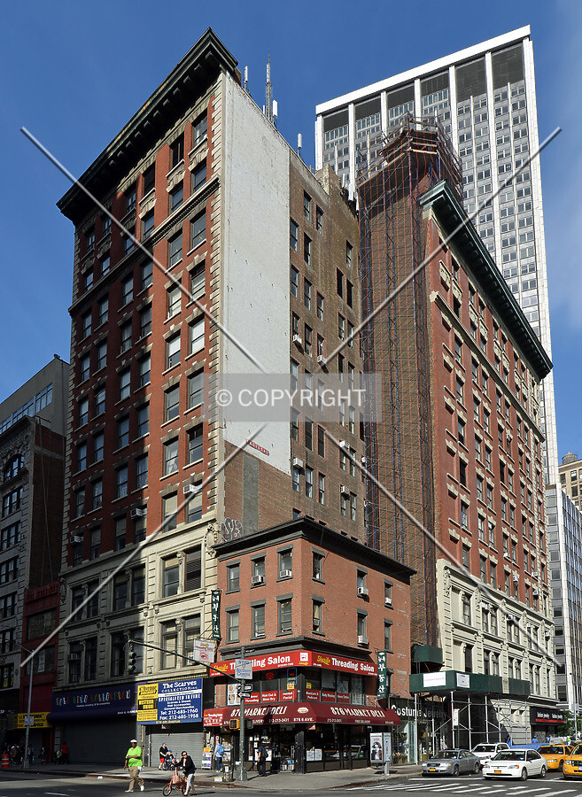 View from the southwest at Sixth Avenue and 31st Street
