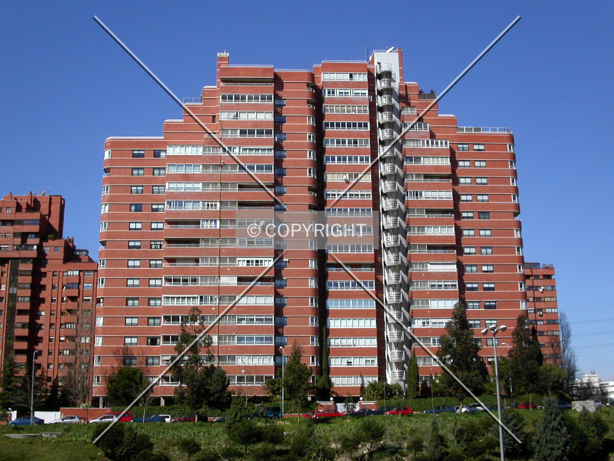 Eastern side of the building