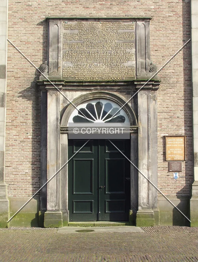 The entrance as seen from Kerkplein