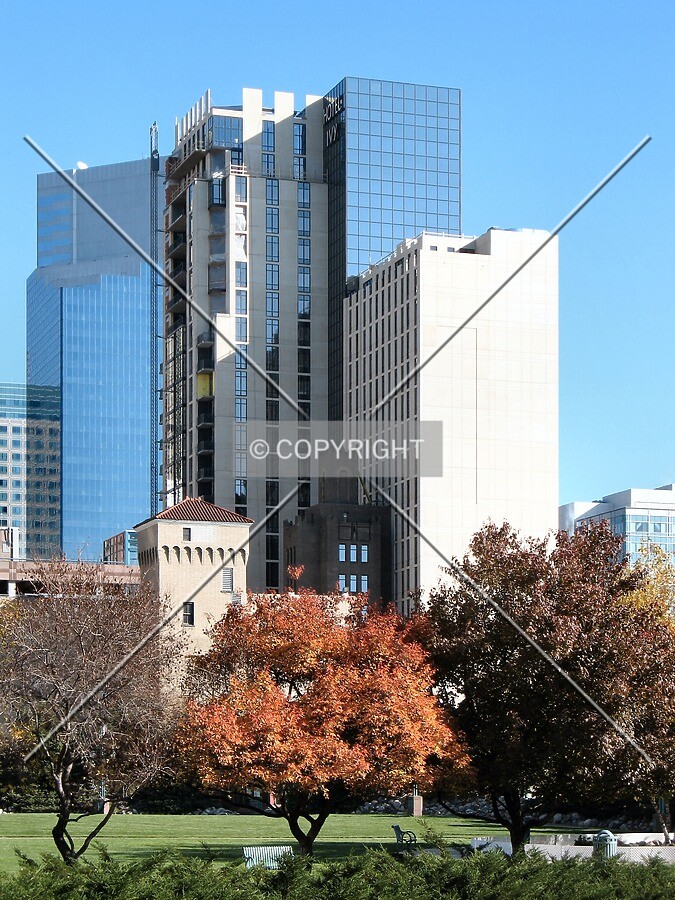 View to the northeast from East Grant Street
