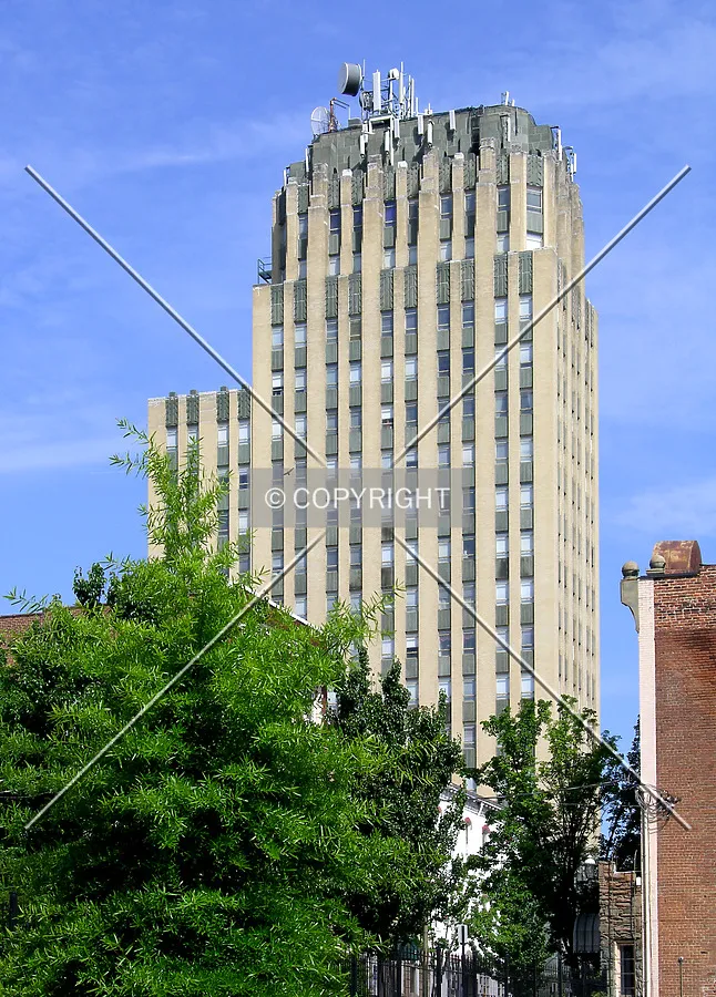 From Ninth Street to the southeast
