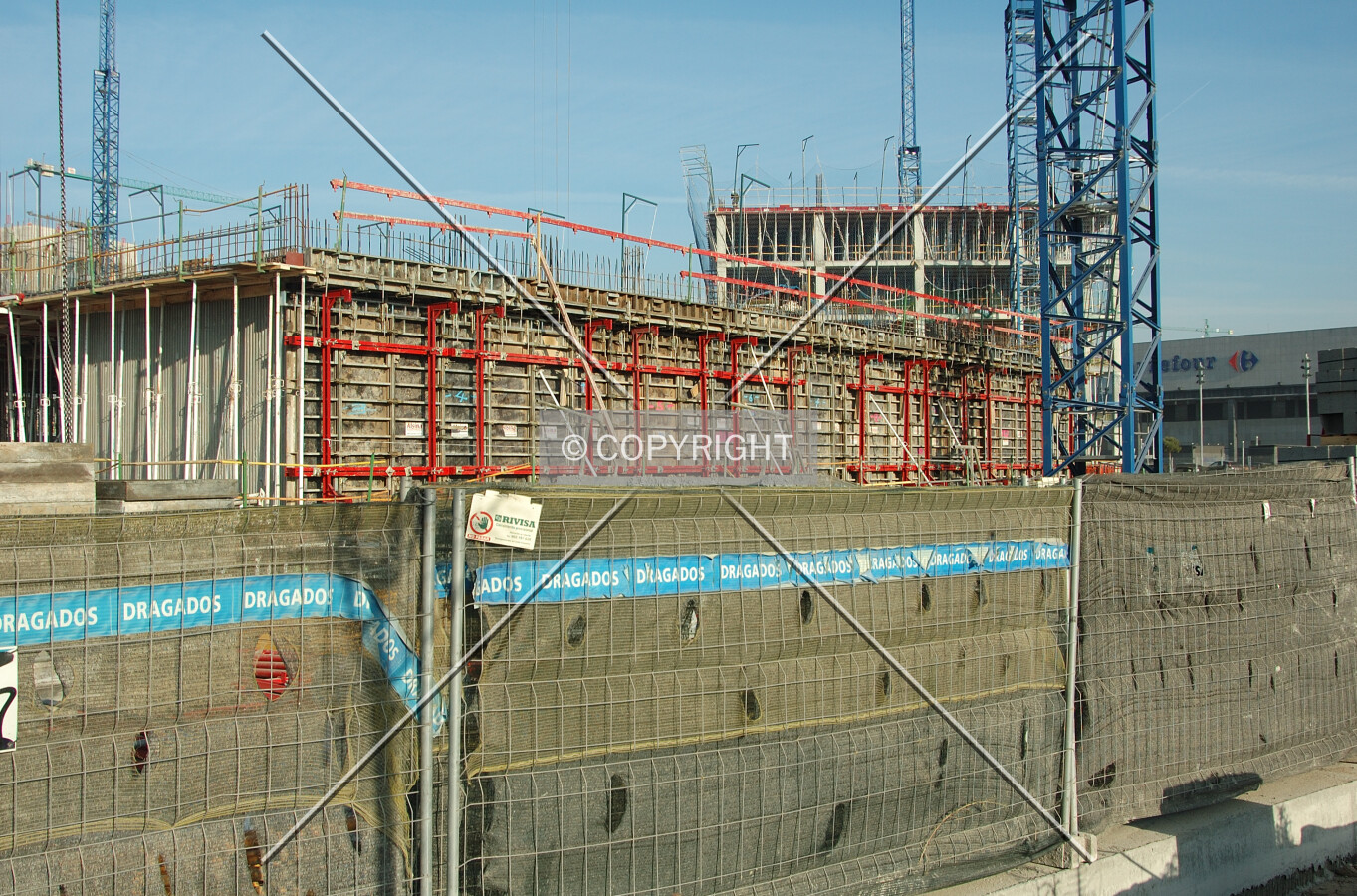 Ground floors as seen from the southwest