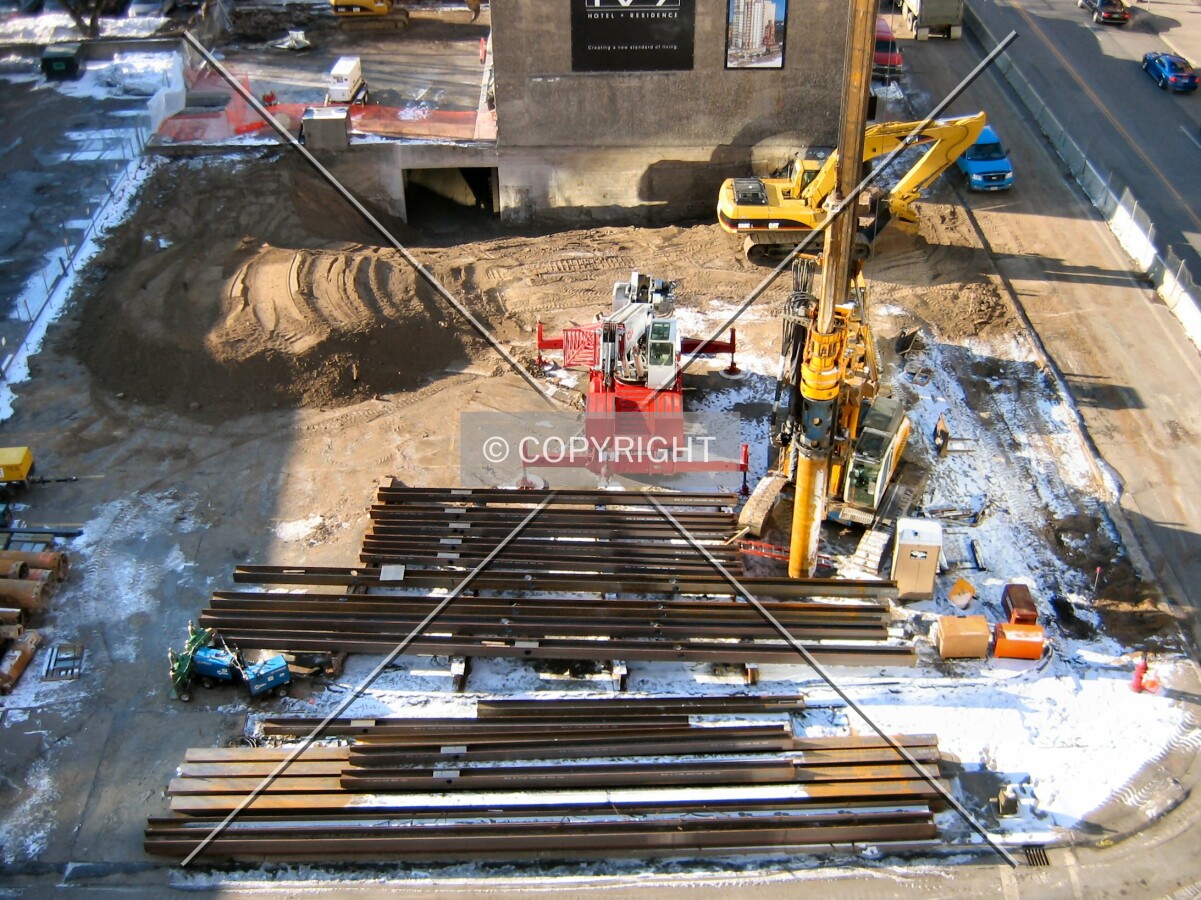 Entire site from the Leamington Ramp