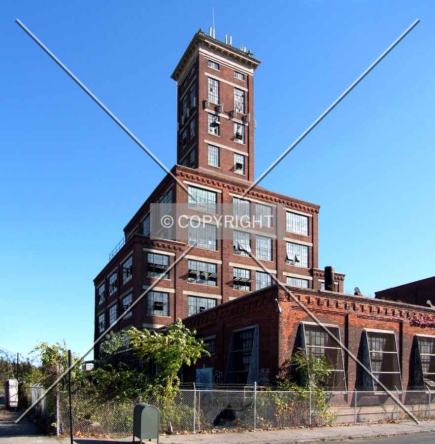 View from the northwest at Arctic and Helen streets