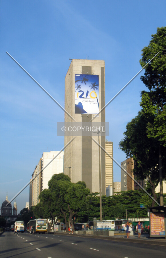 Seen from Avenida Presidente Vargas