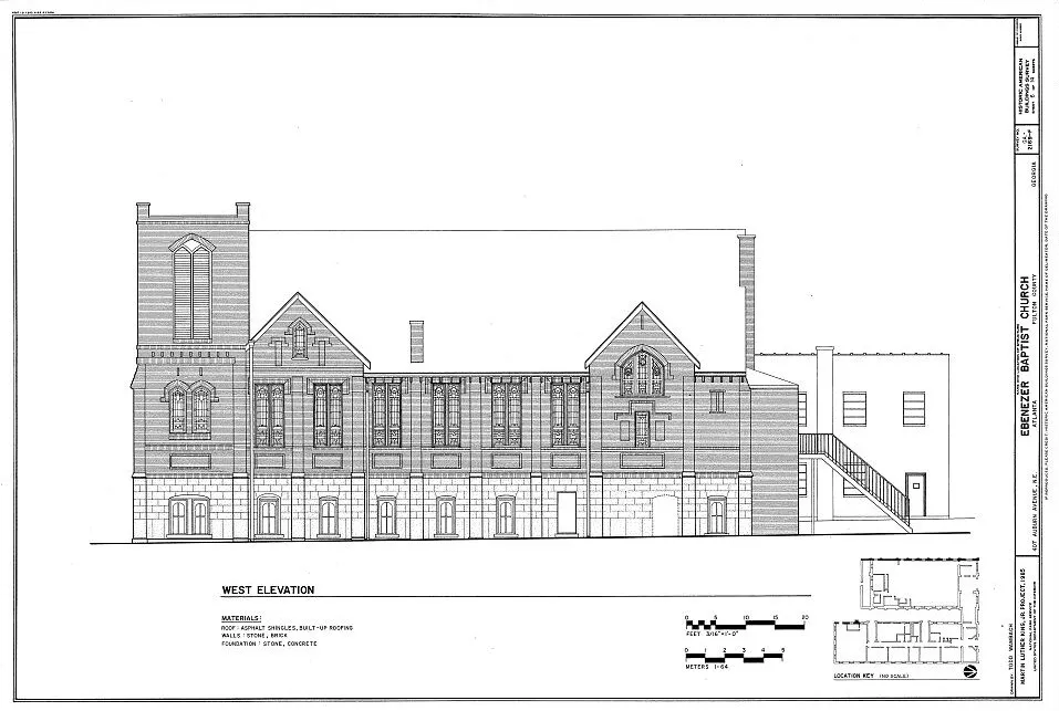 West elevation