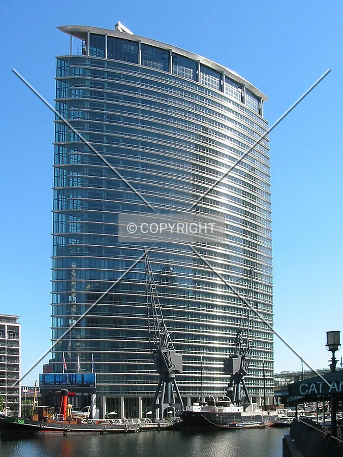 View from the south side of West India Quay