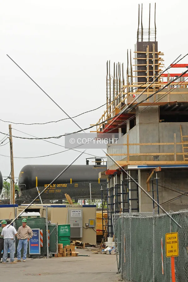 North end of the base and worksite