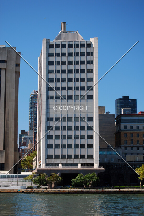 Viewed from across the East River