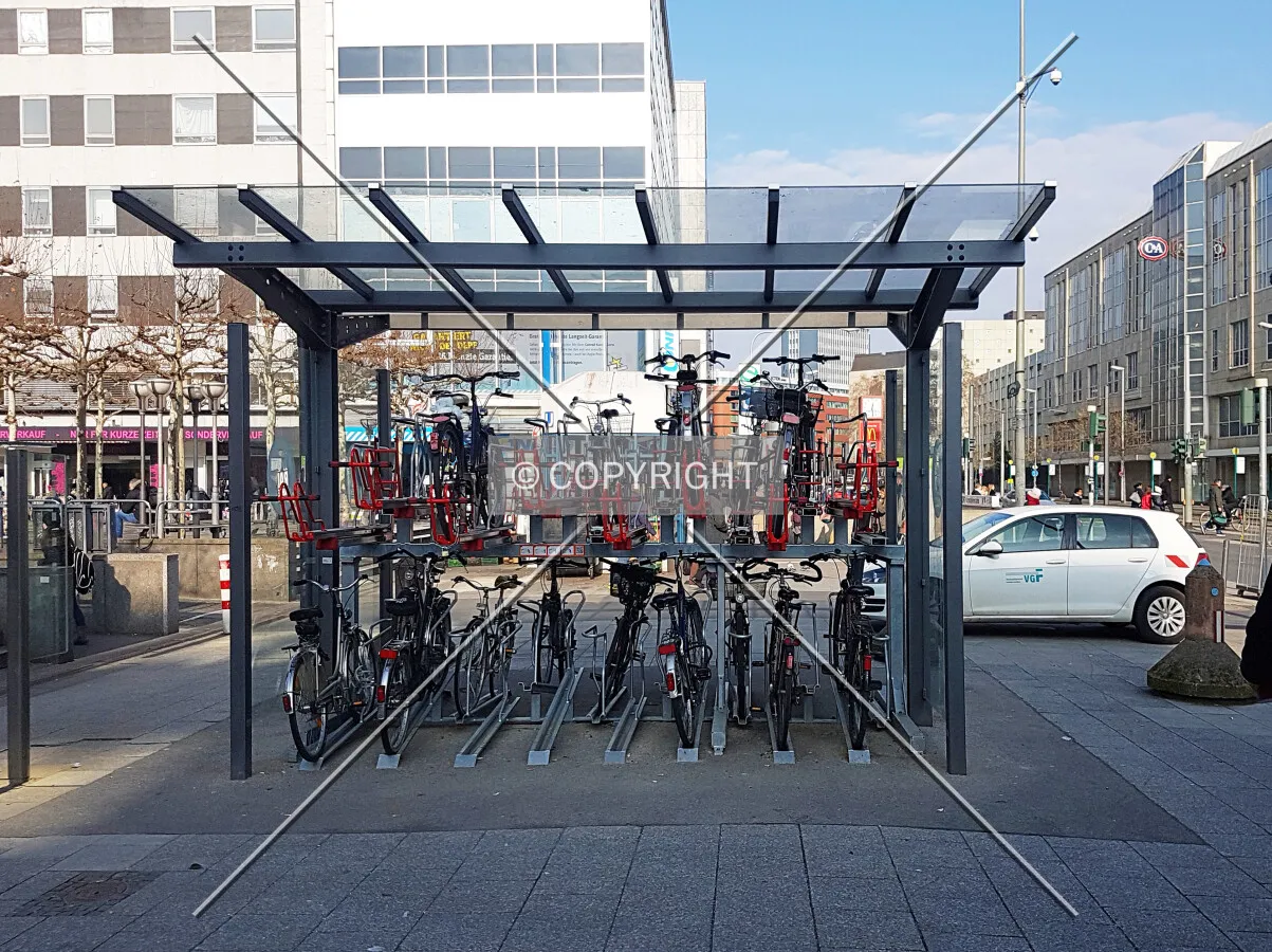 Bicycle parking structure