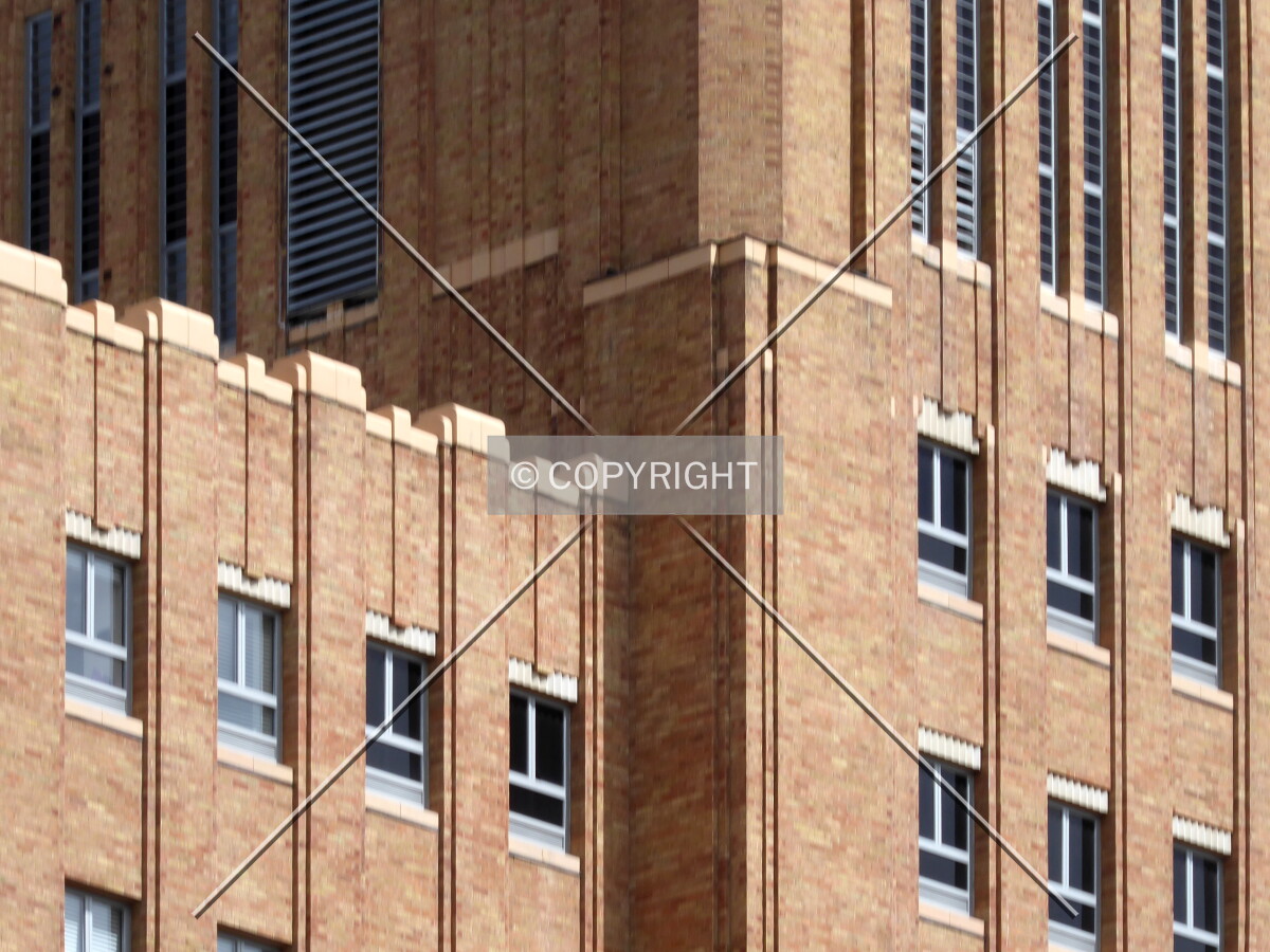 Northwest corner detail