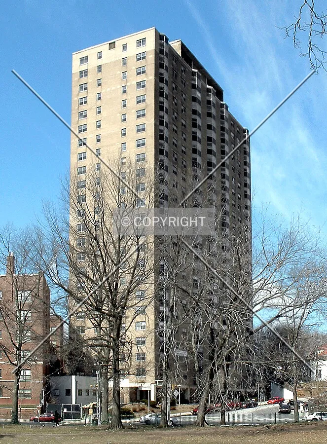 View from the southeast across Weequahic Park