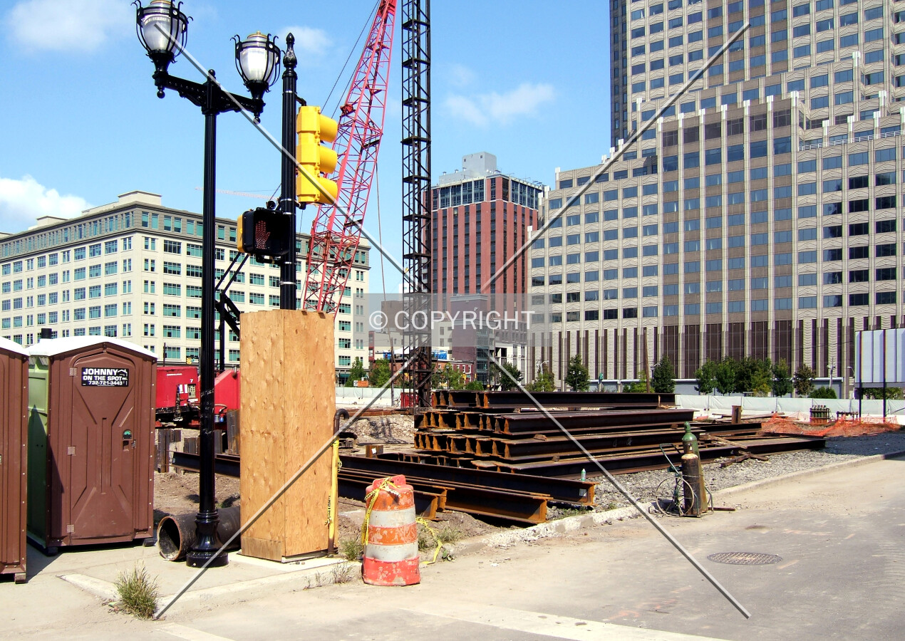 View from the southeast at Sussex and Hudson Streets