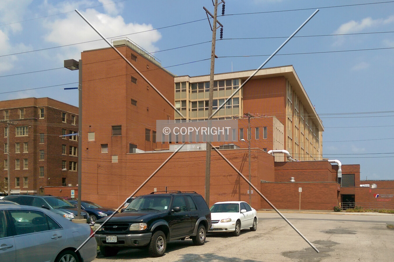 View from the southwest; August 28, 2014