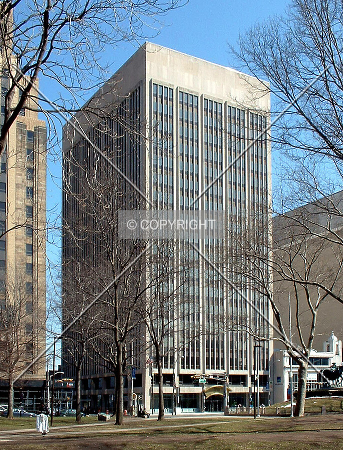 View from the northwest across Washington Park