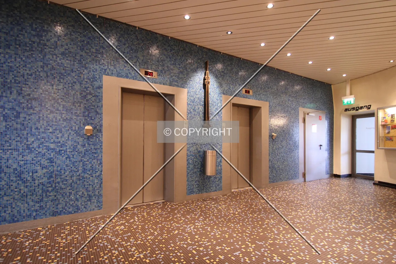 Elevators to the panorama platform