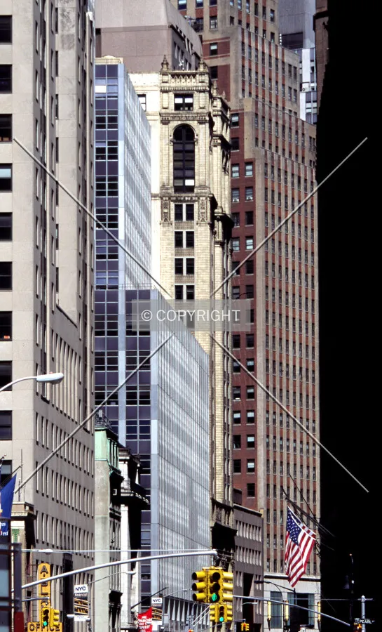 View from the south shown between 60 and 30 Broad Street