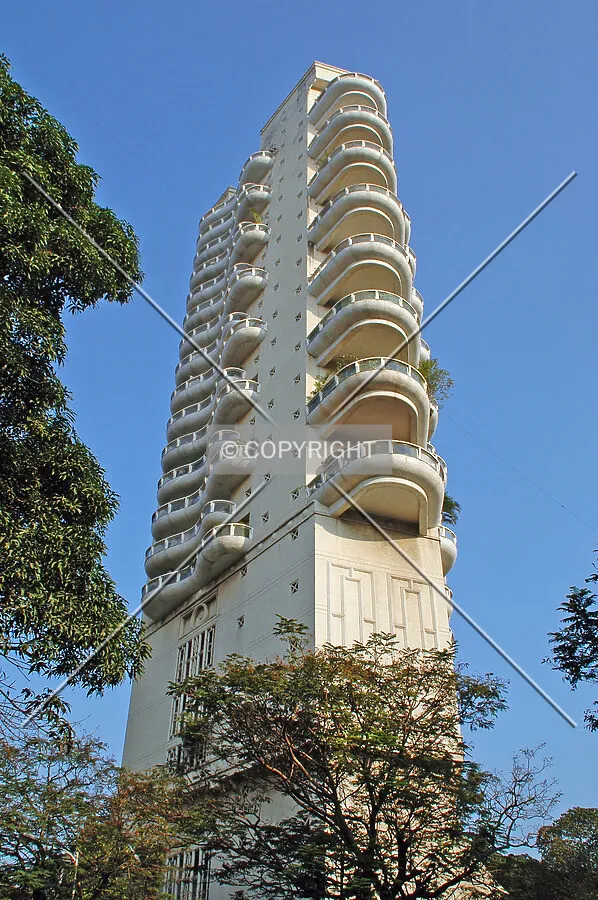 Looking up from Best Marg