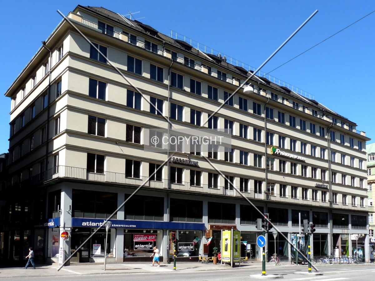 View from across the street
