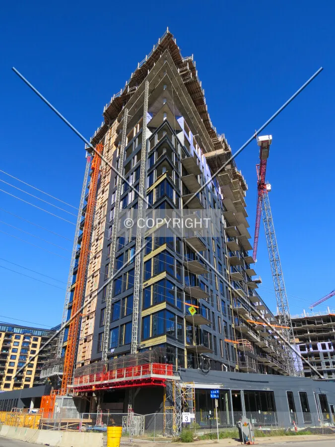 Looking up the corner at 2nd Street & 13th Avenue South