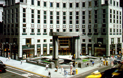 View of the plaza