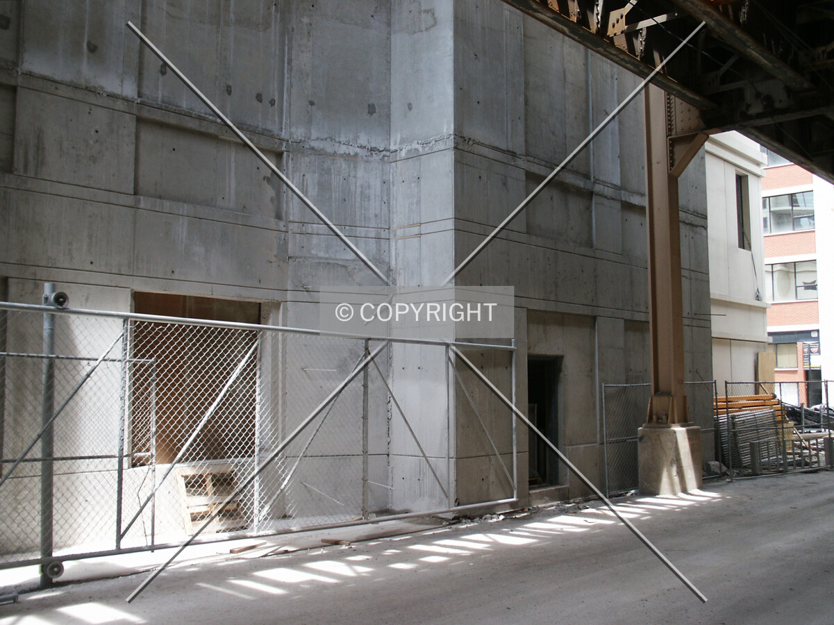 Back side on the alley