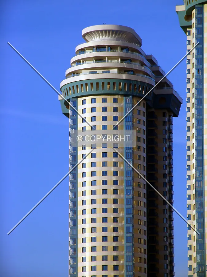 The upper floors as seen from the south