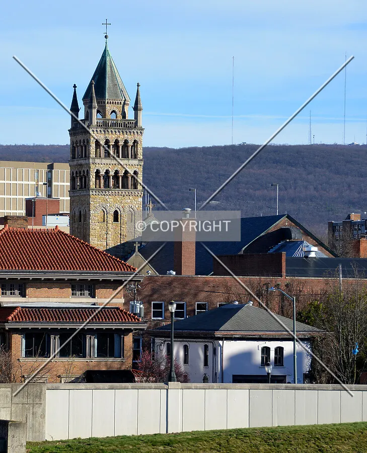 View from the north