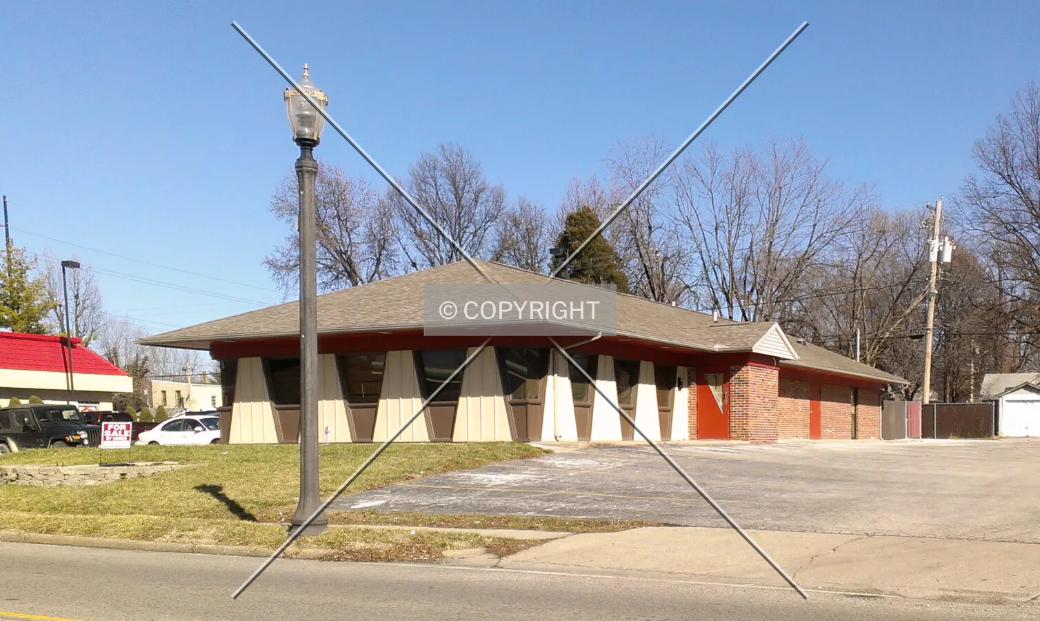 View from the southwest; February 6, 2013