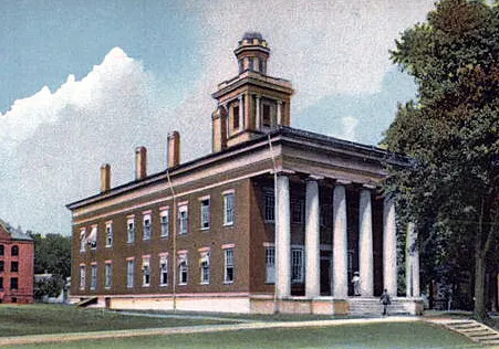 Vintage view from the southeast