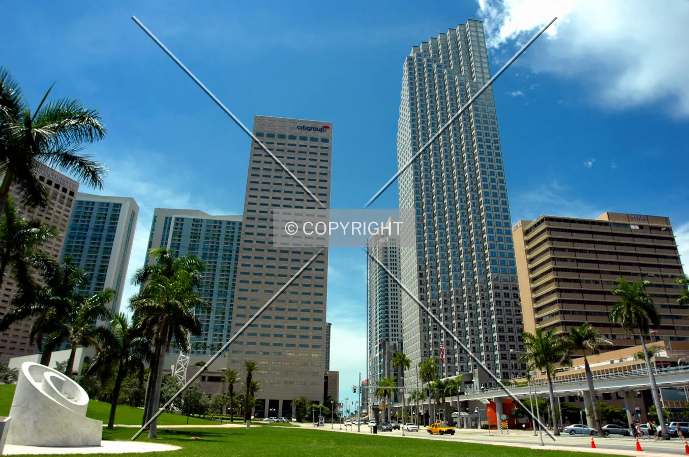Looking south from Bayfront Park