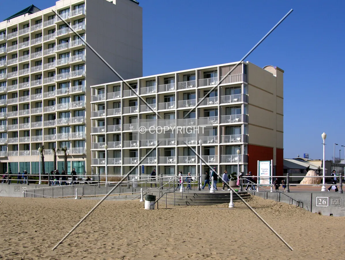 From the beach to the northeast