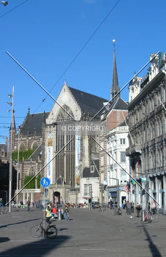 View from Dam Square