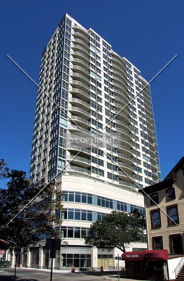 View from the southwest at Spring and Paterson Streets
