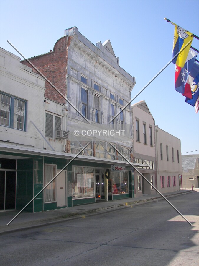 View from the east on 3rd Street