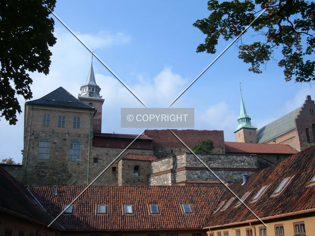 View of the castle from the east