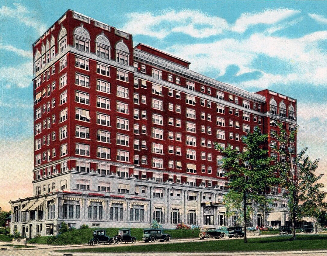 Vintage view from the southeast