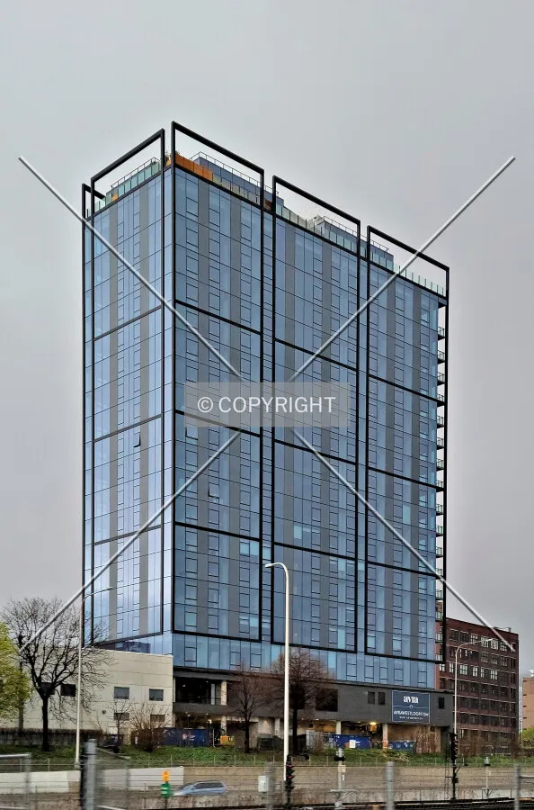 From the southwest; April 10, 2021