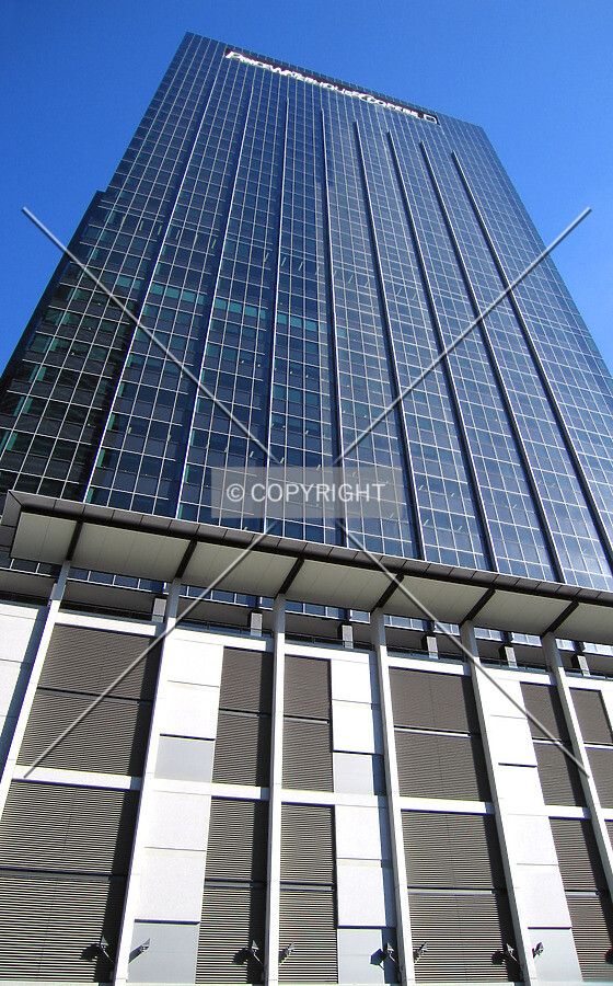 Looking up from Southbank Boulevard