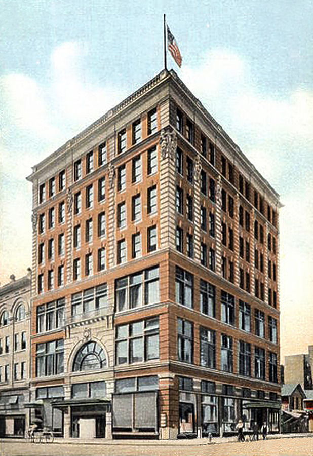 Vintage view from the northeast