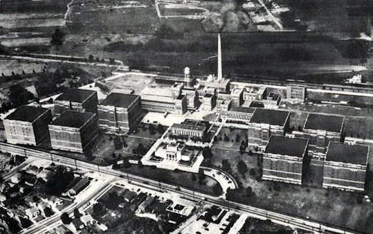 Vintage view from the east