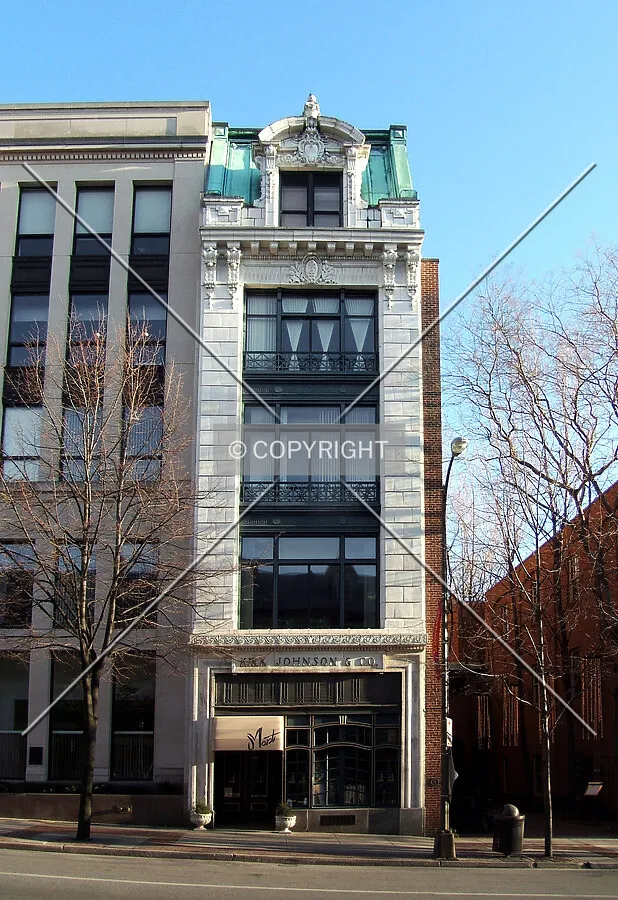 View from the north across King Street