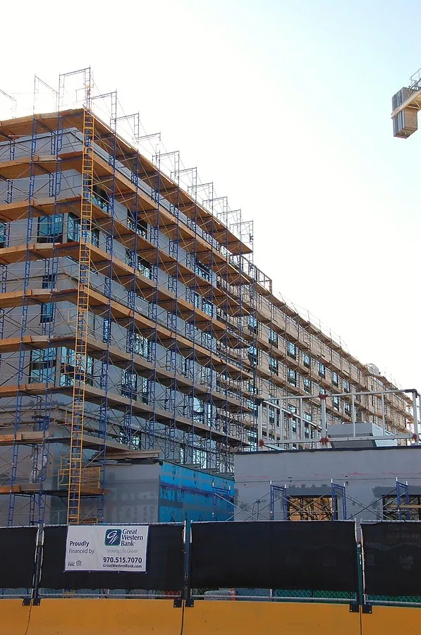 View to the southwest
