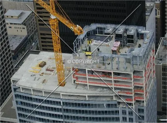 As seen from the 73rd floor of the BA Tower