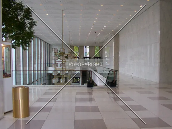 Front lobby from the mezzanine