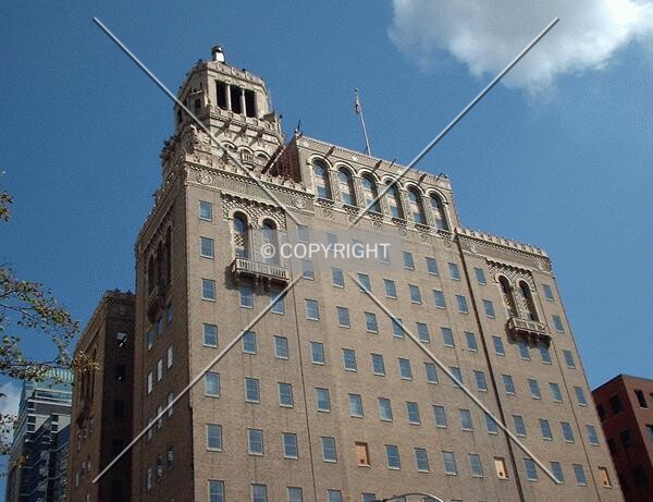 Southwest corner, upper floors, from 2nd Avenue SW