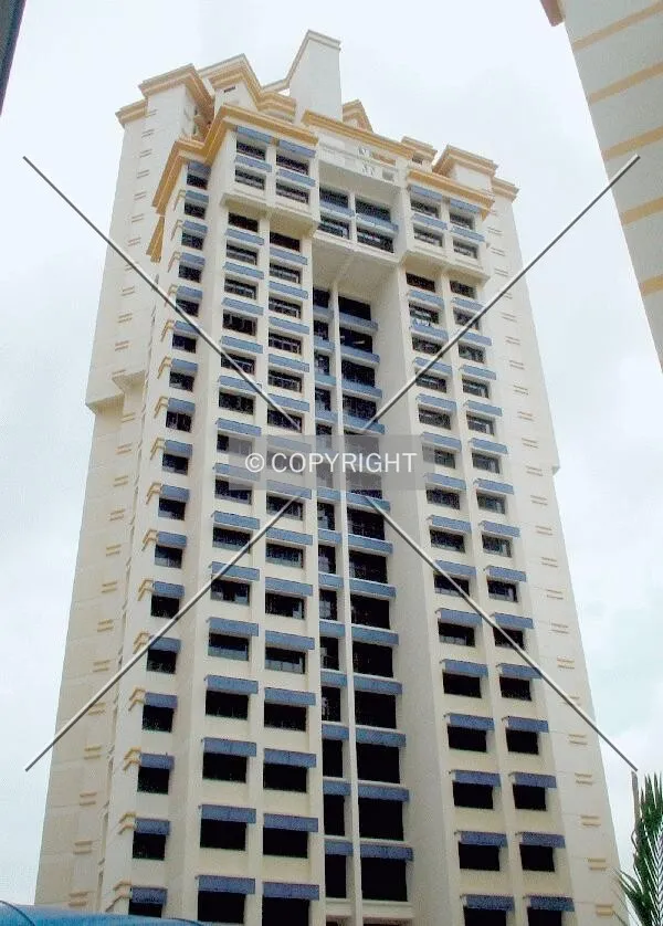 Full tower shot from street level