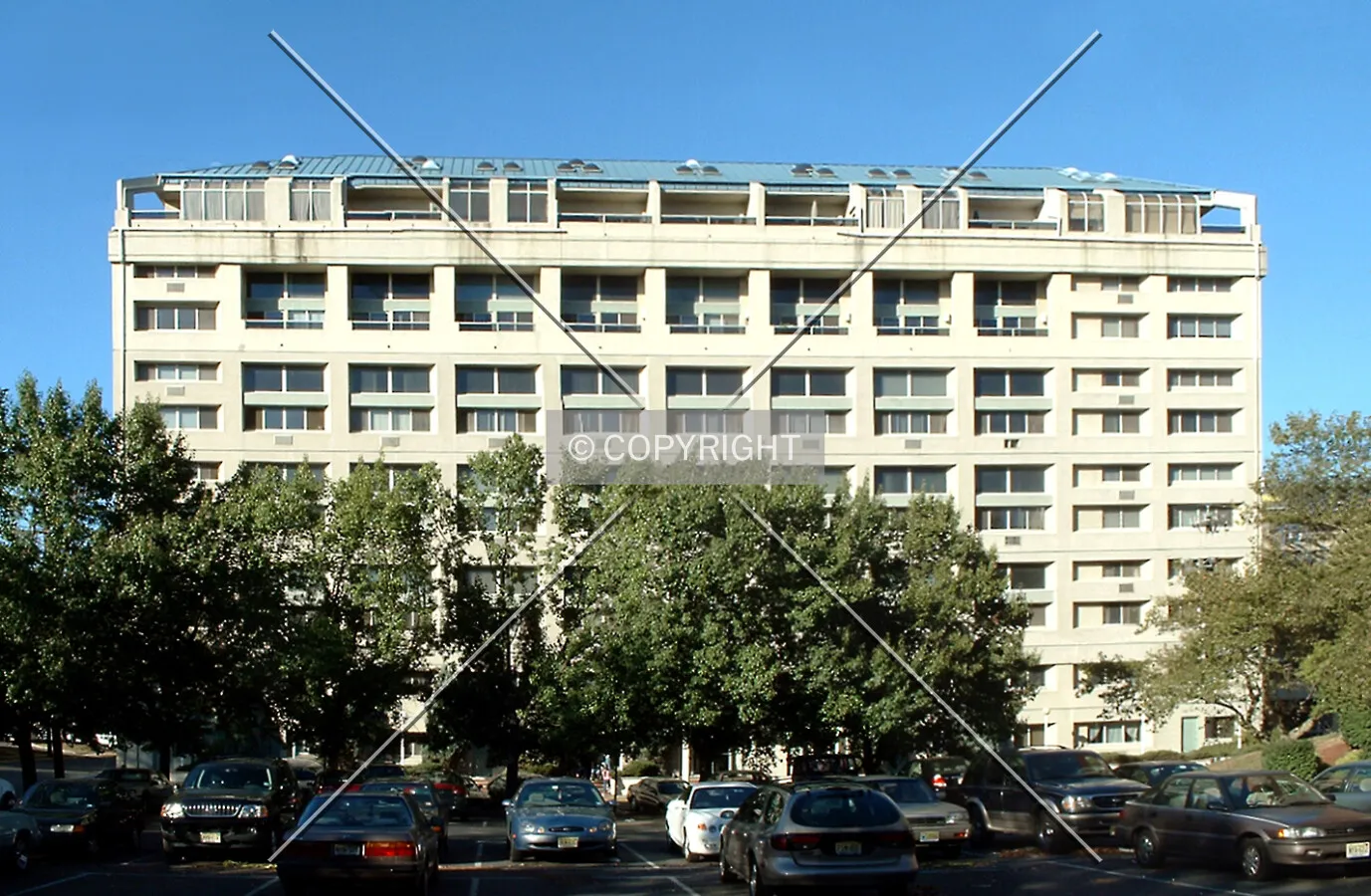 View from the southwest