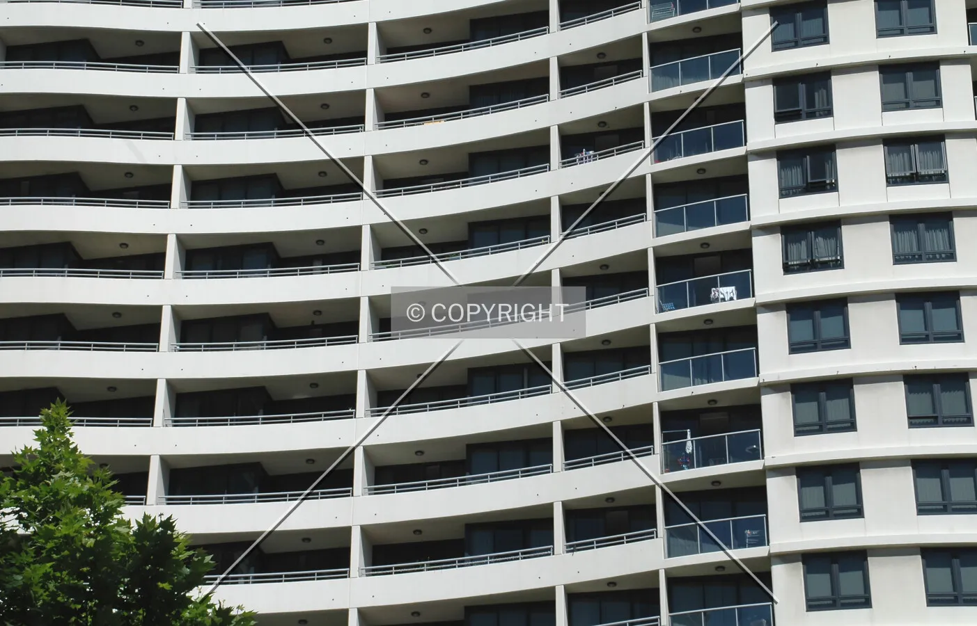 East facade detail