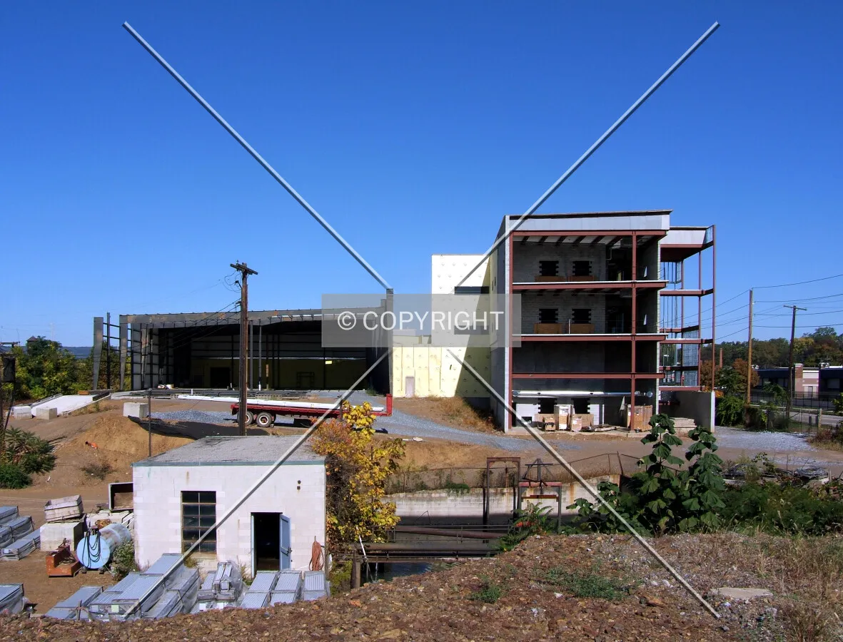 View from the southeast